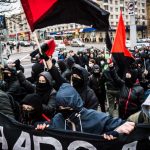 Уличные противостояния анархистов и милиции на акции нетунеядцев в Минске 15 марта