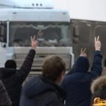 Забастовка водителей грузовиков продолжается