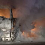 Штарнберг, Германия: сожжён военный грузовик недалеко от Мюнхена