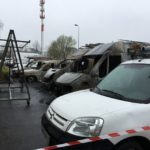 Тур, Франция: поджог и экспроприация в мастерской мэрии