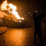 Сантьяго: репортаж с уличных боёв в марте