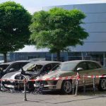 Поджог внедорожников Porsche в Кельне, Германия