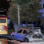 Берлин, Германия: Fight4Rojava – подожжена машина турецких дипломатов