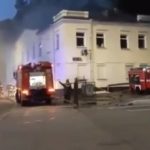 Kiev, Ukraine: Criminal Investigations Department Building Petrol-Bombed by the ‘Brave Ones’ Group